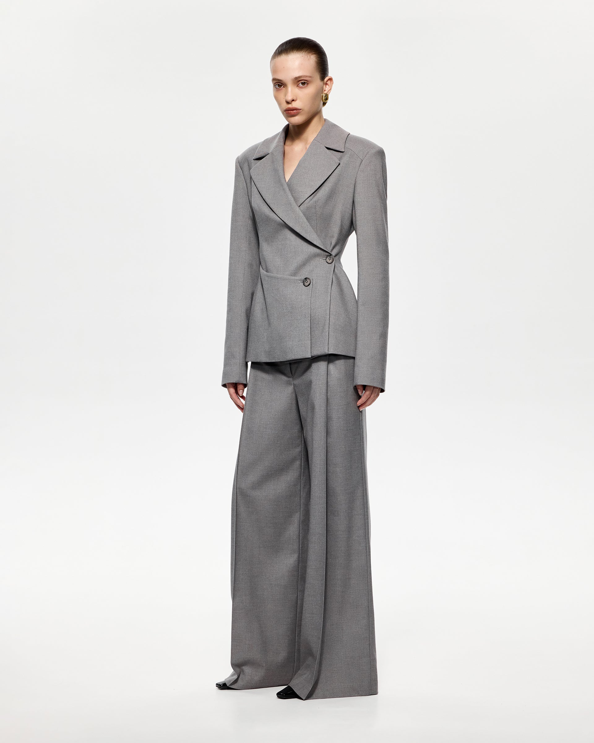 Theory Jacket in Grey