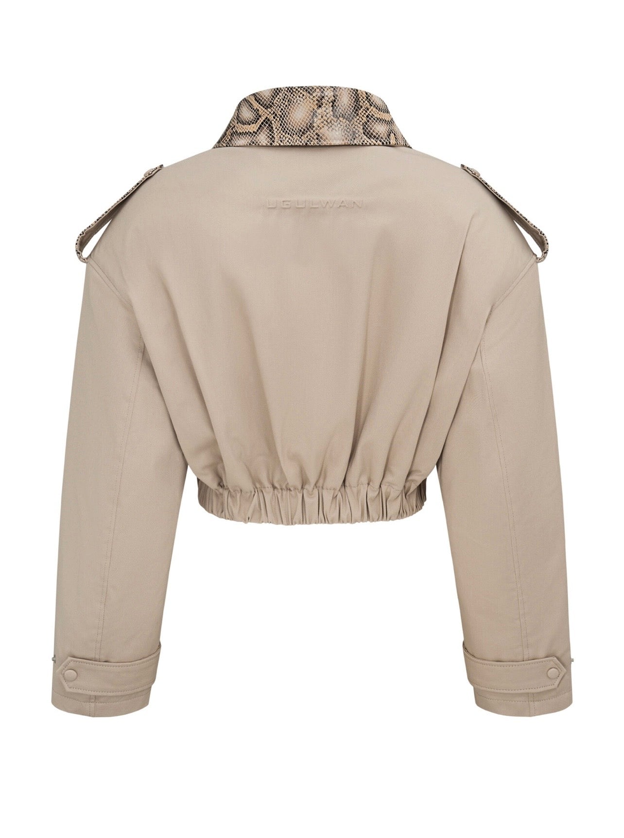 Bomber Jacket Piton in Beige