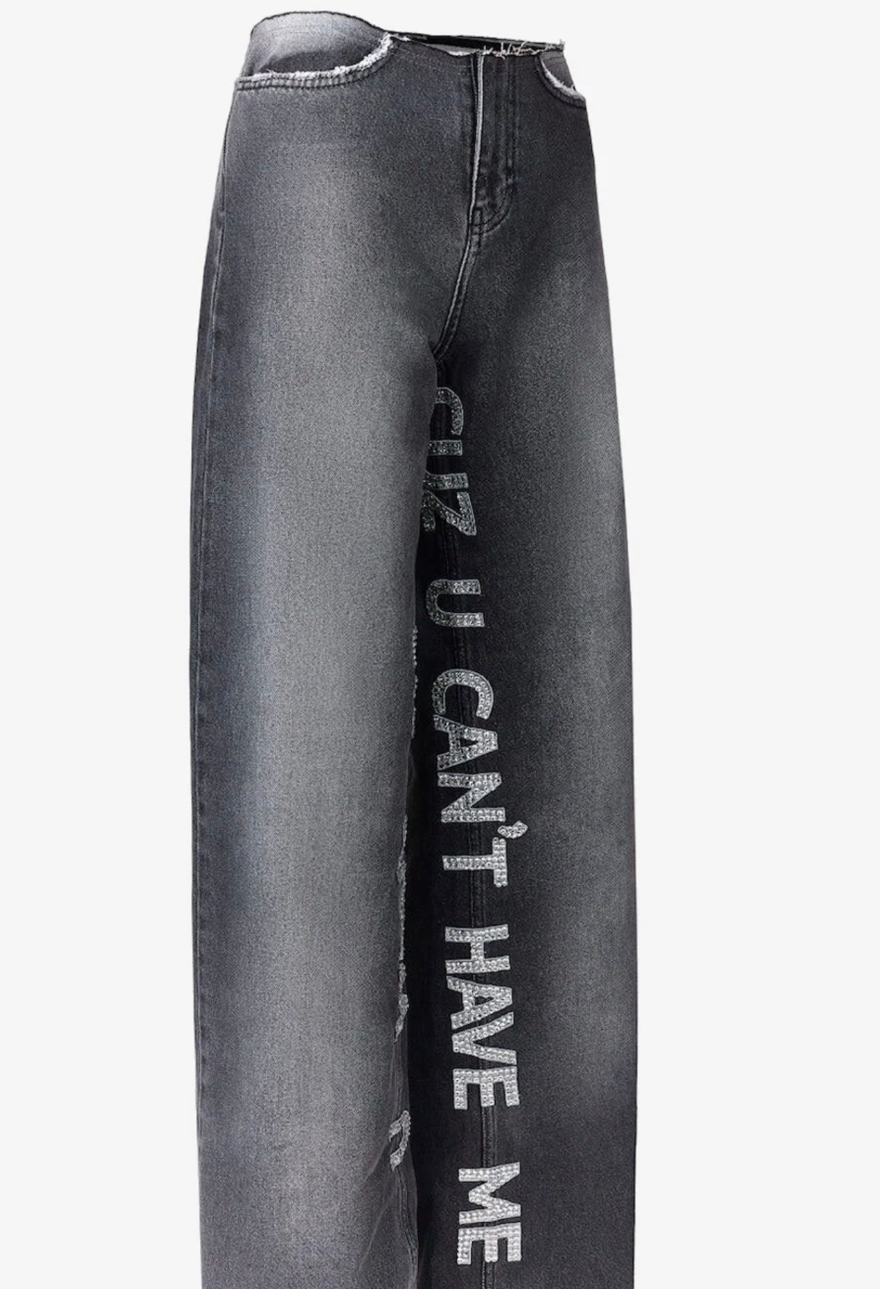 Jeans « NE PEUT PAS M'AVOIR »