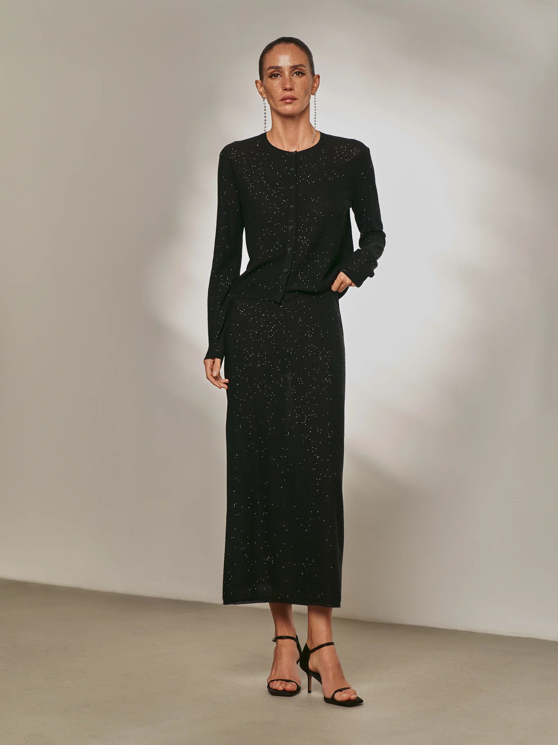 Kiara Cardigan in Black