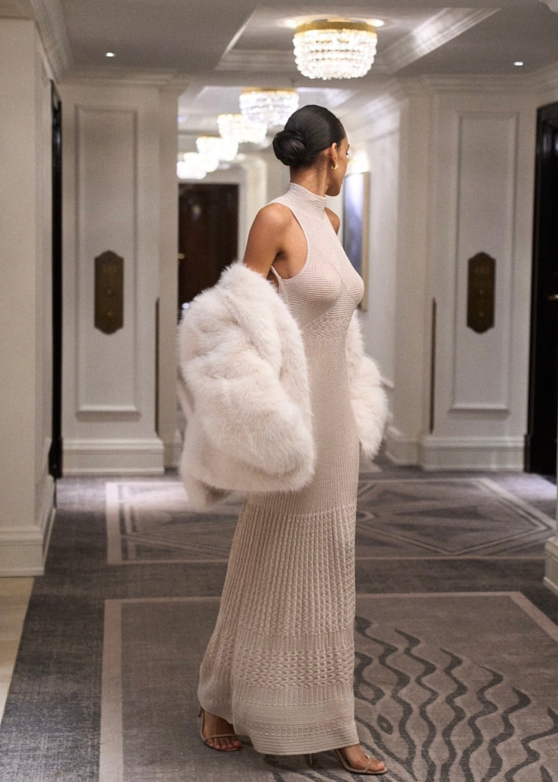 Robe ANITA couleur crème