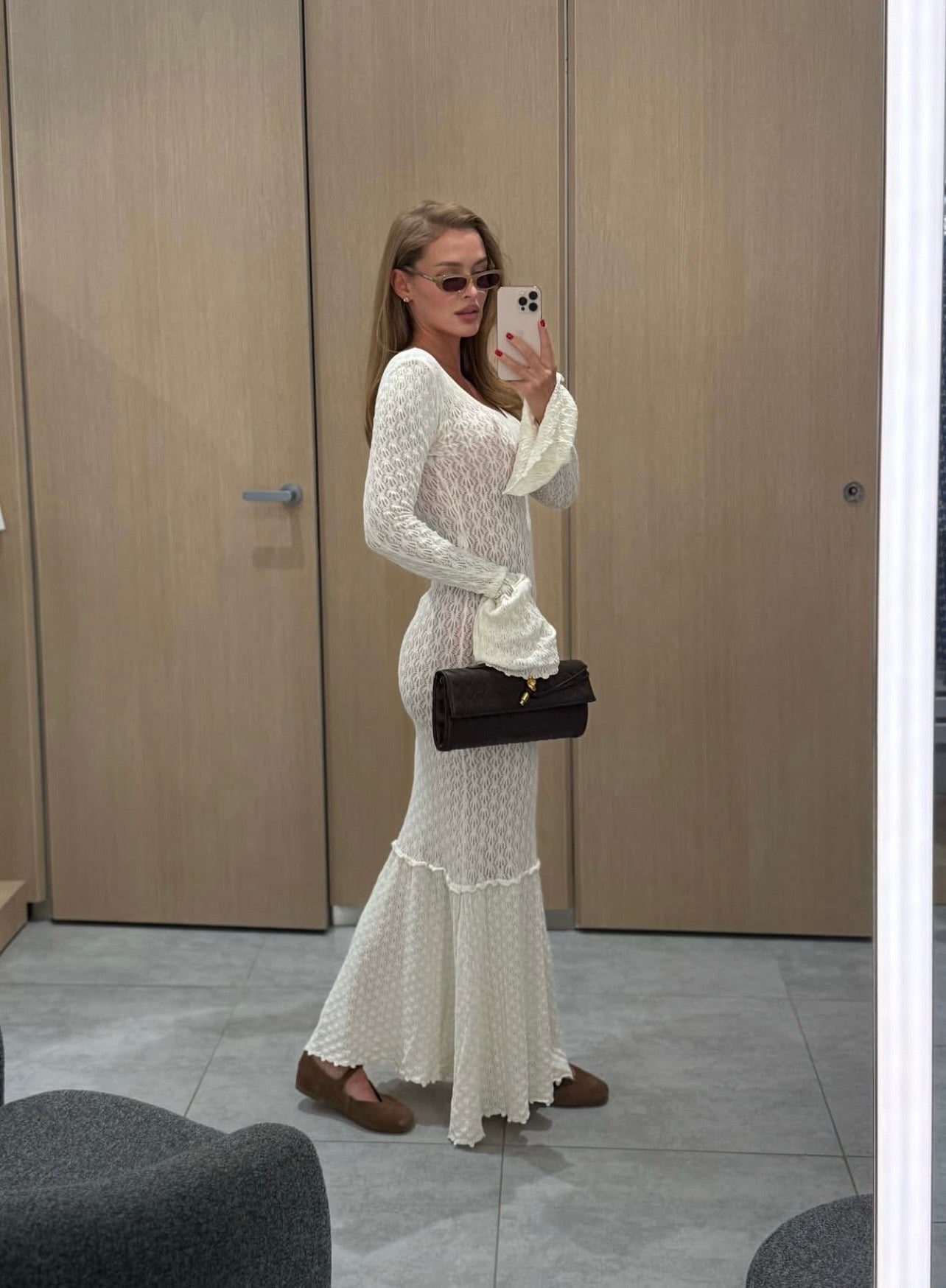 Isa Dress in White