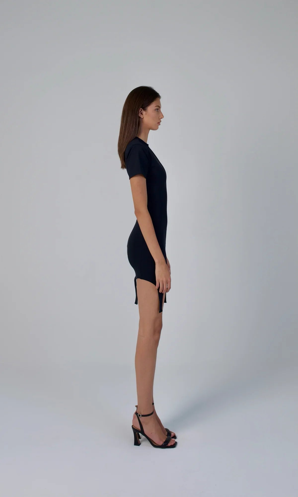 فستان ستريت ميوز باللون الأسود