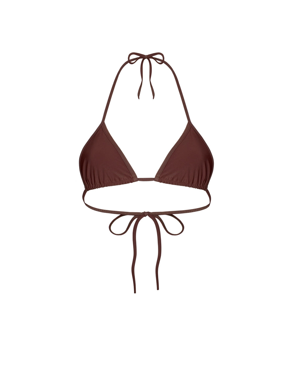 Liana Bikini Top in Brown