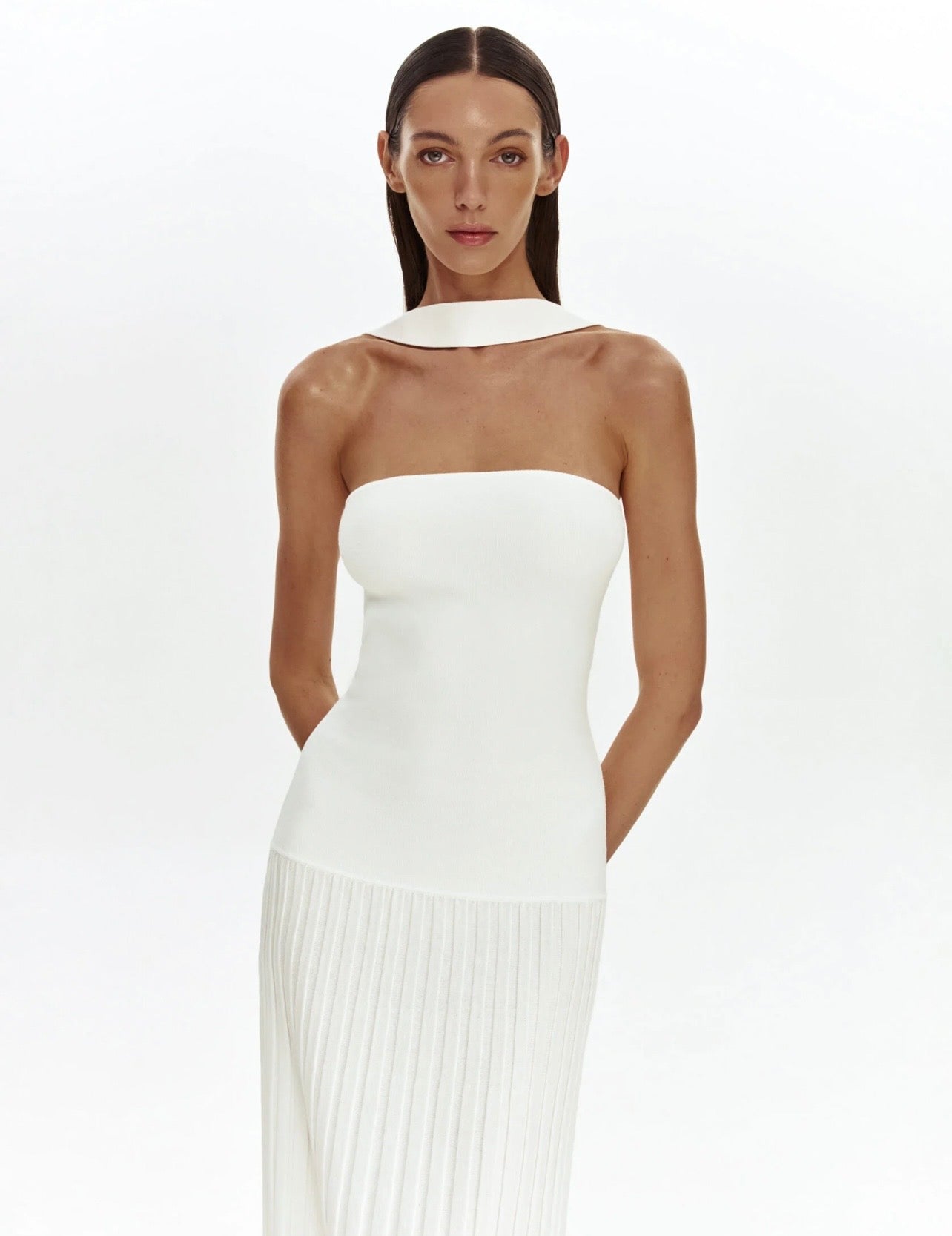 Magda Dress in White