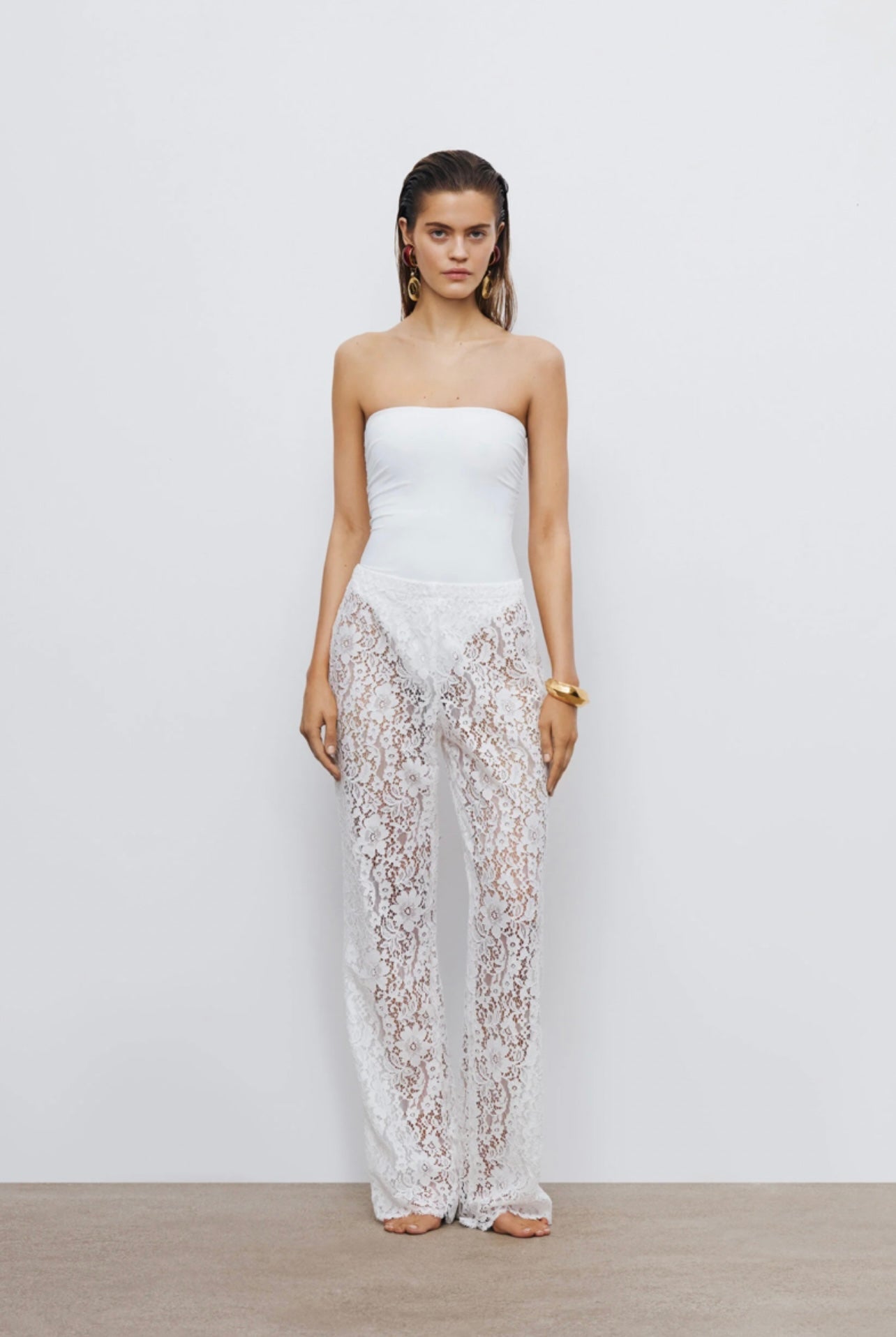 Neige Pants in White