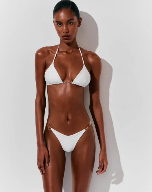 Bikini Bottom 010 in White