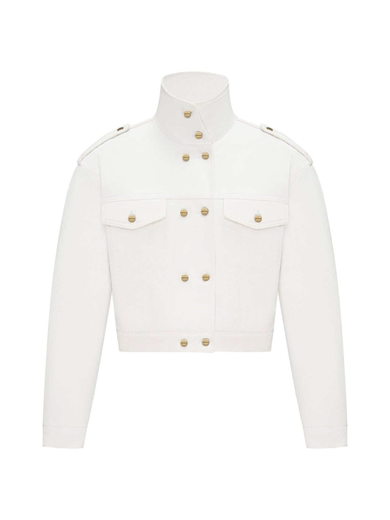 Classic Denim Jacket in White