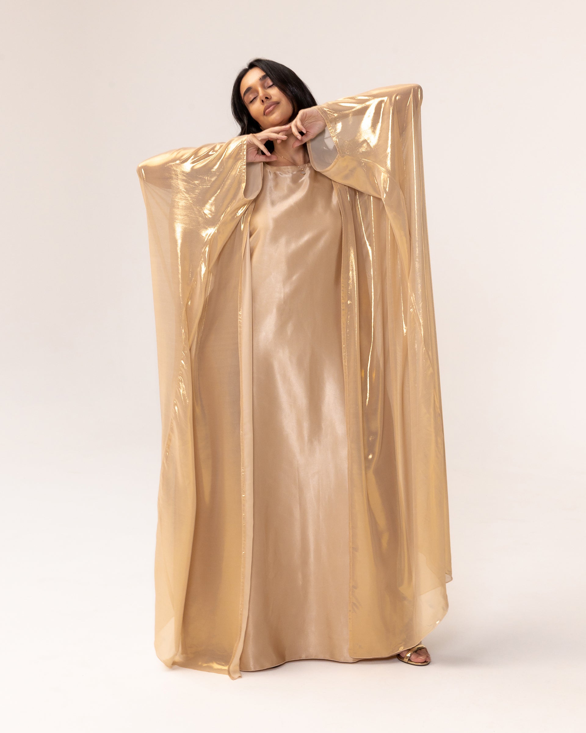 Dawn of Gold Abaya