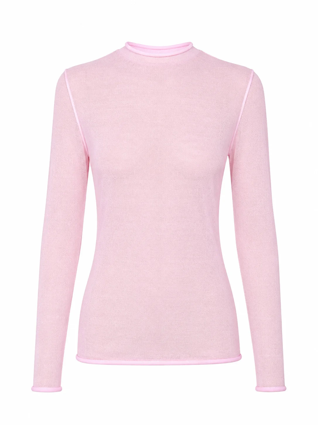 Knitted Long Sleeve in Pink