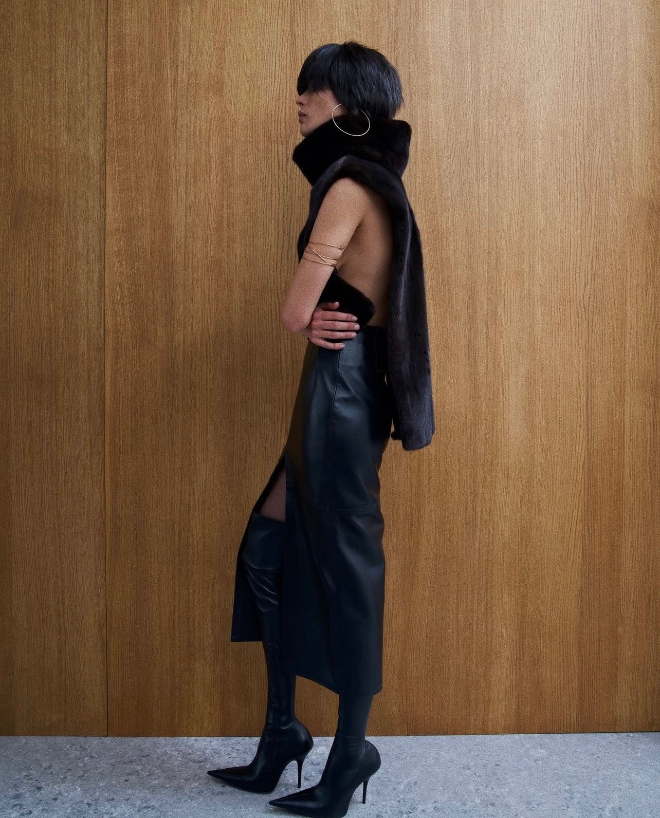 Scanblack Shirtfront