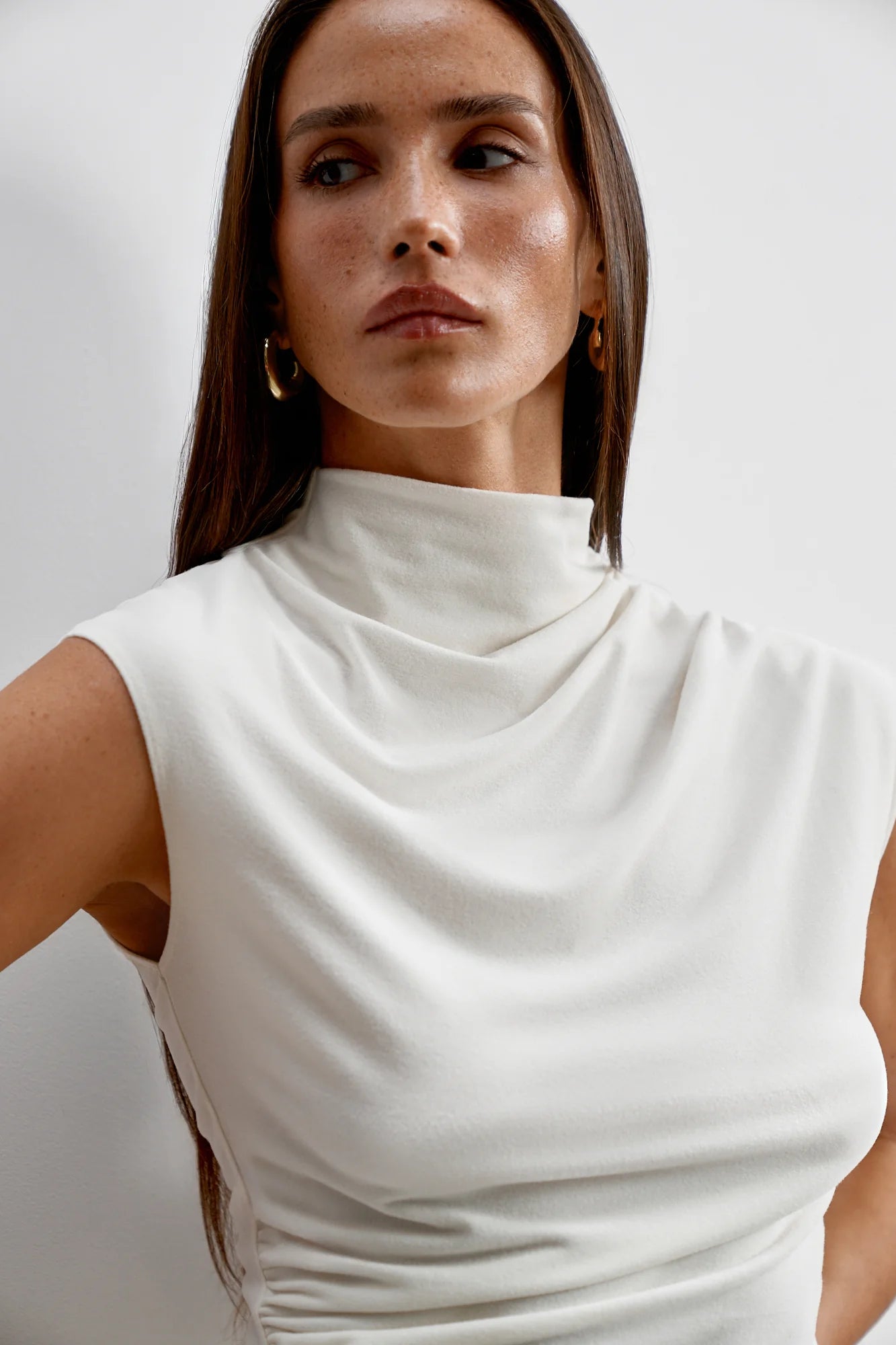 Naomi Blouse in Milk