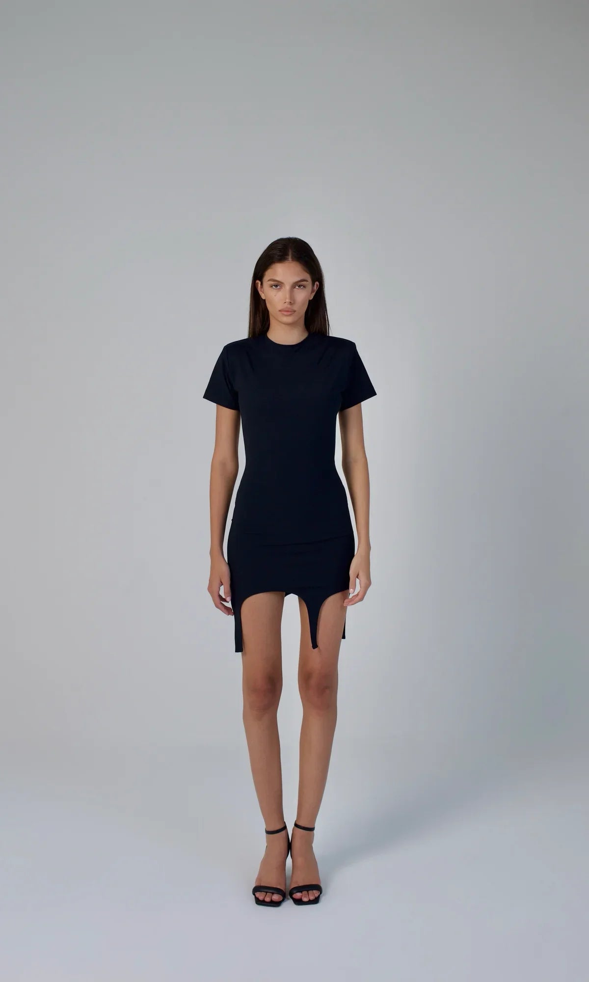 فستان ستريت ميوز باللون الأسود