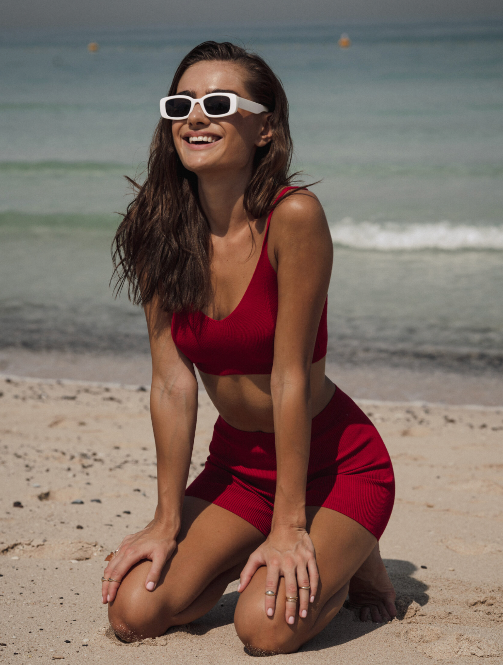 Luna Set in Red