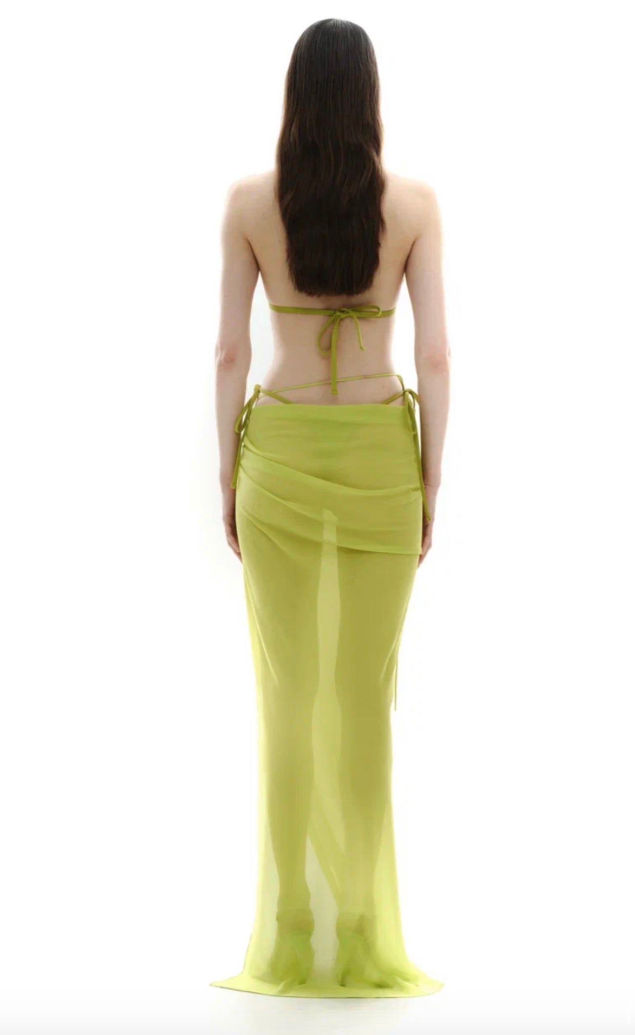 Sunkissed Pareo in Light Green