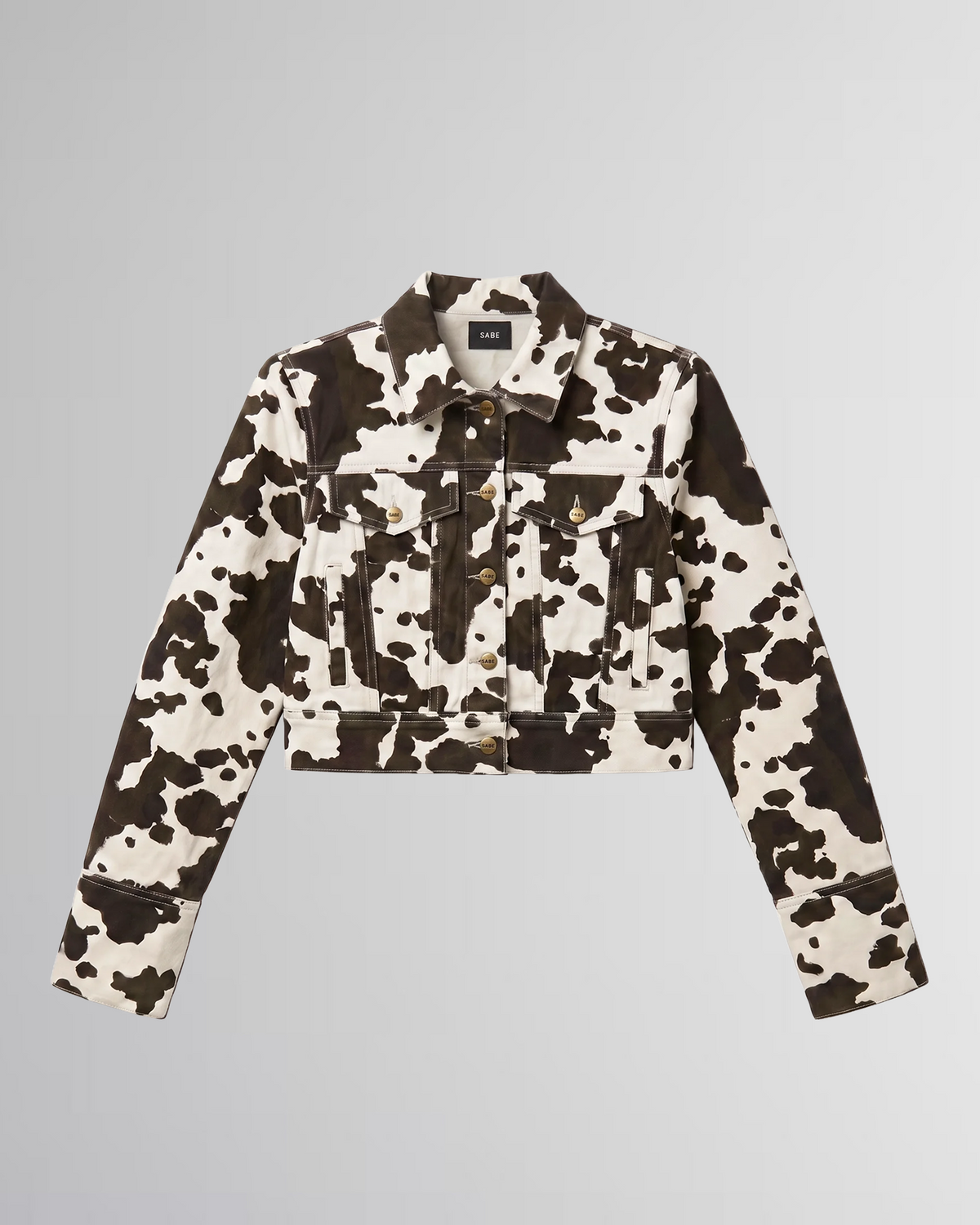 Cow Print Jacket