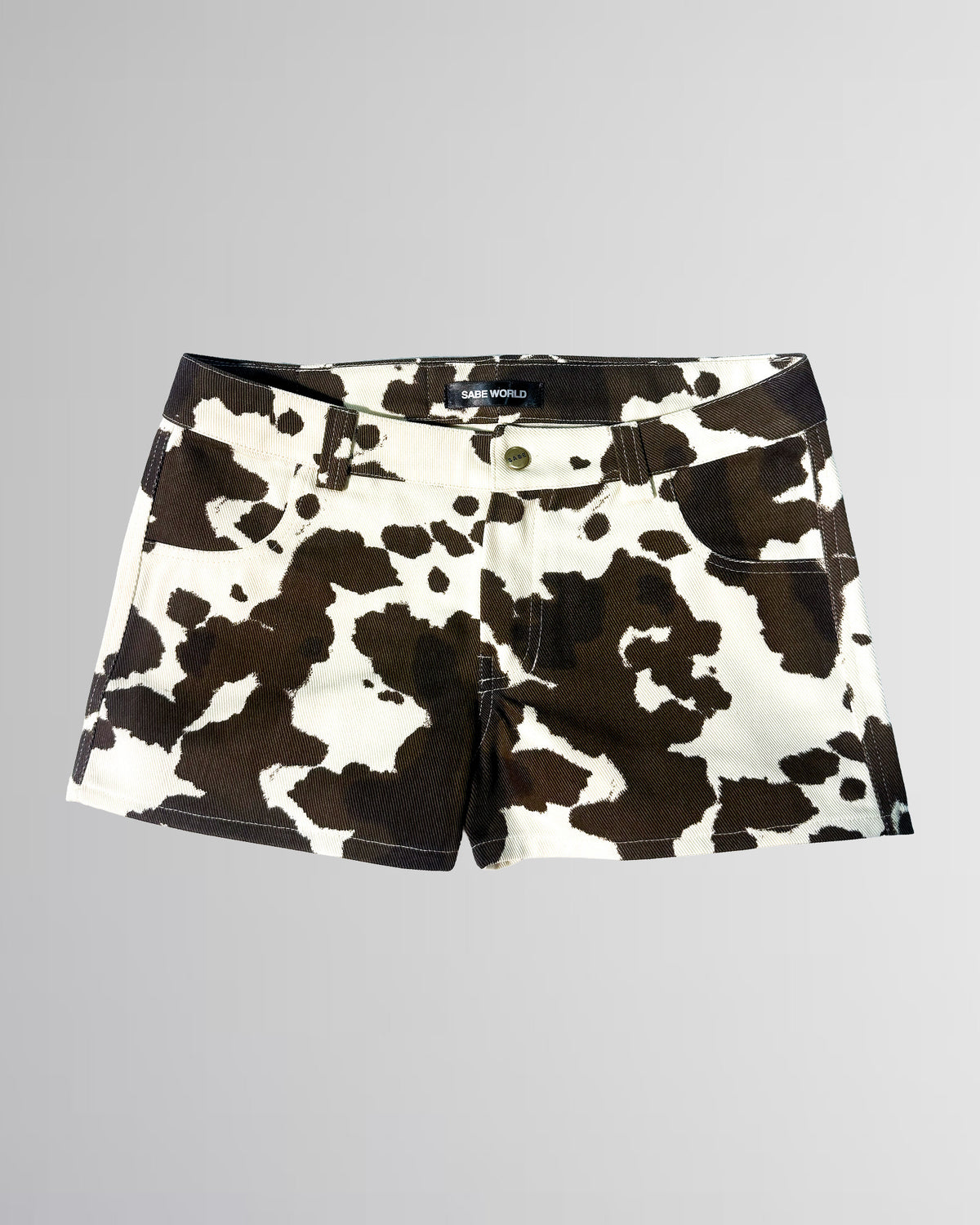 Cow Print Shorts