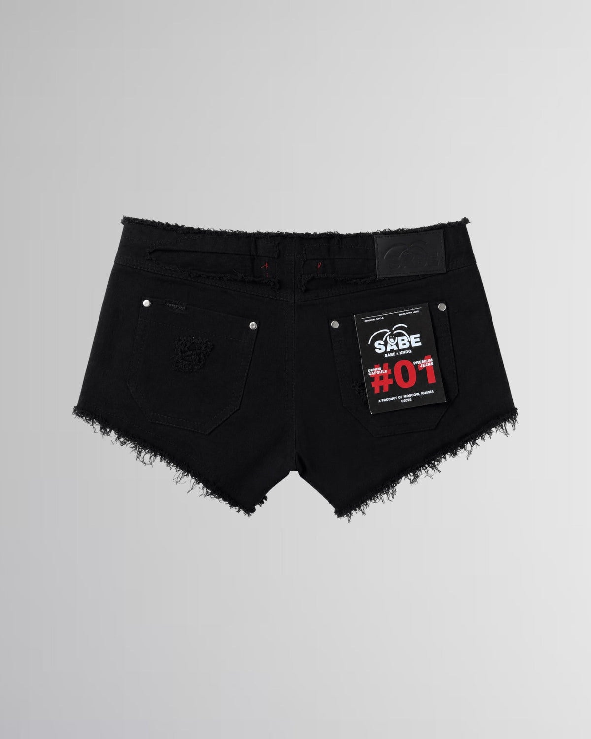 Mini Shorts in Black