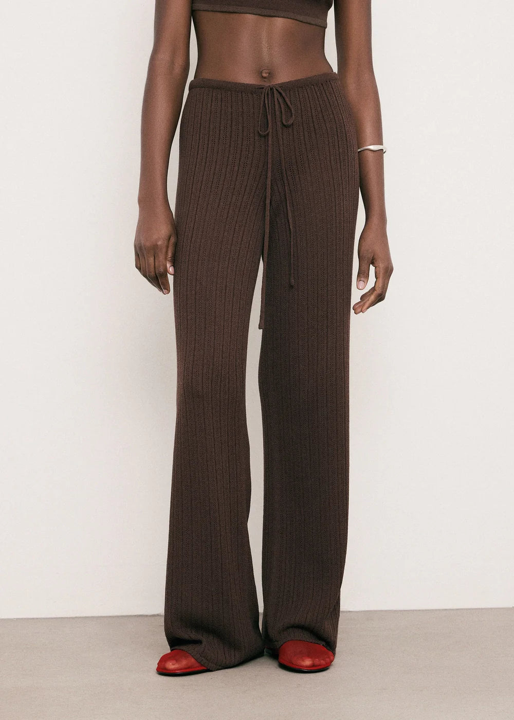 بنطلون سان تروبيه باللون البني