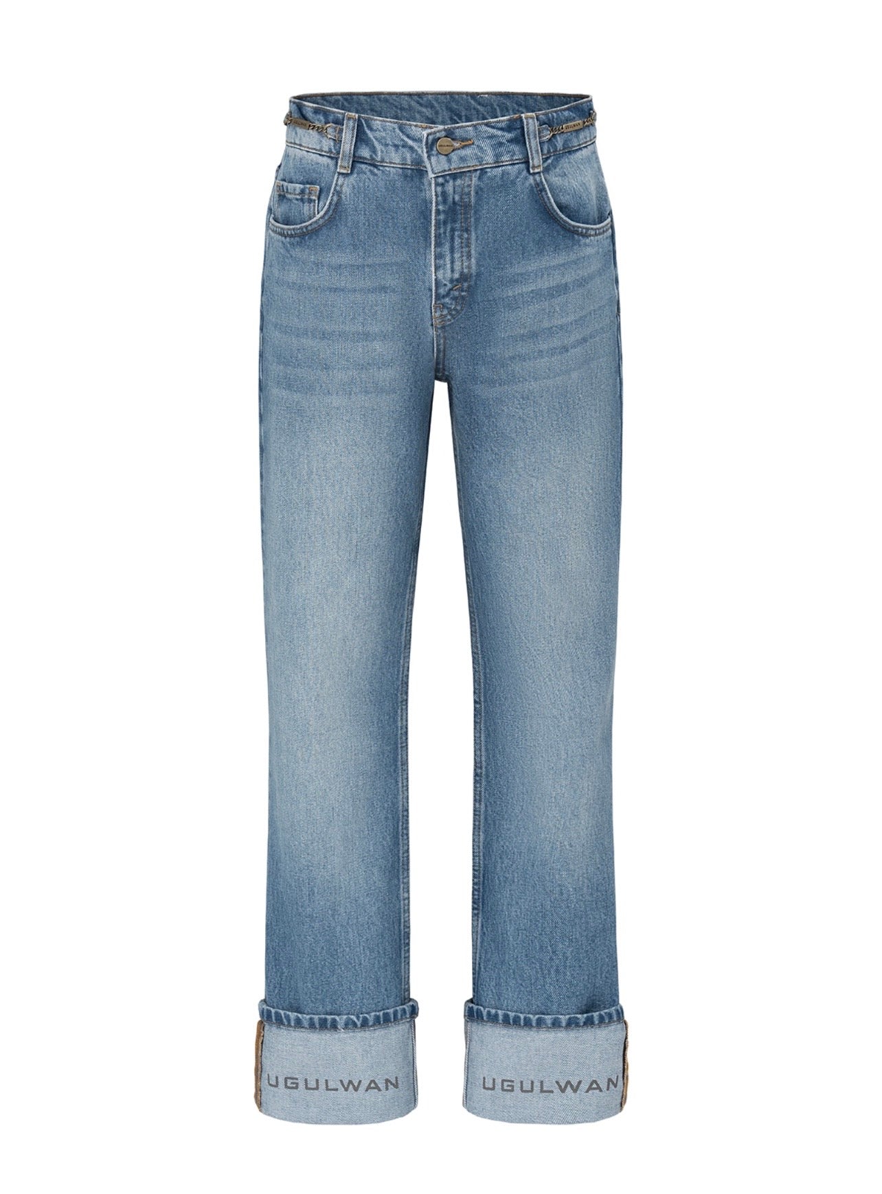 Blue Logo Jeans