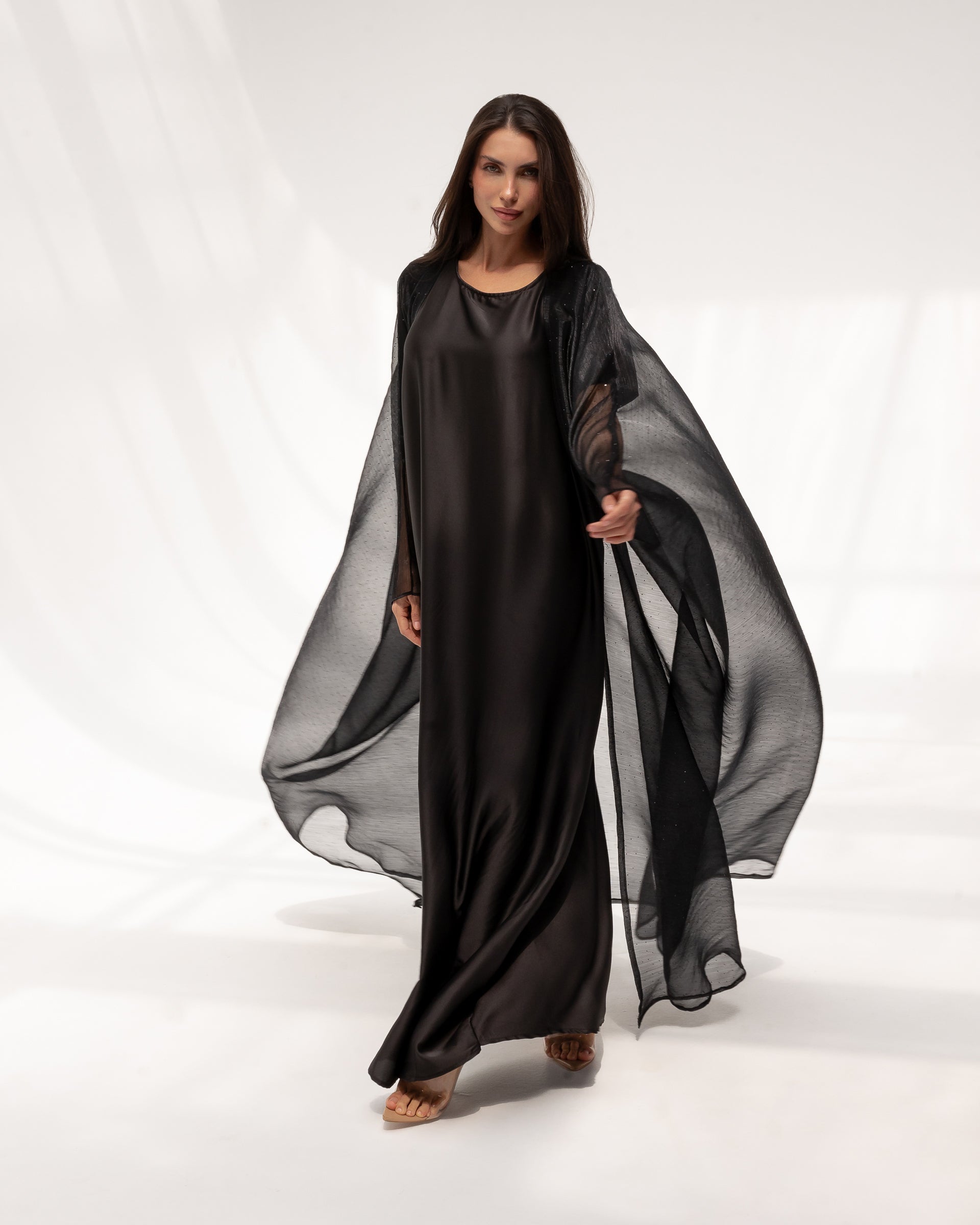 Eclipse Abaya in Black