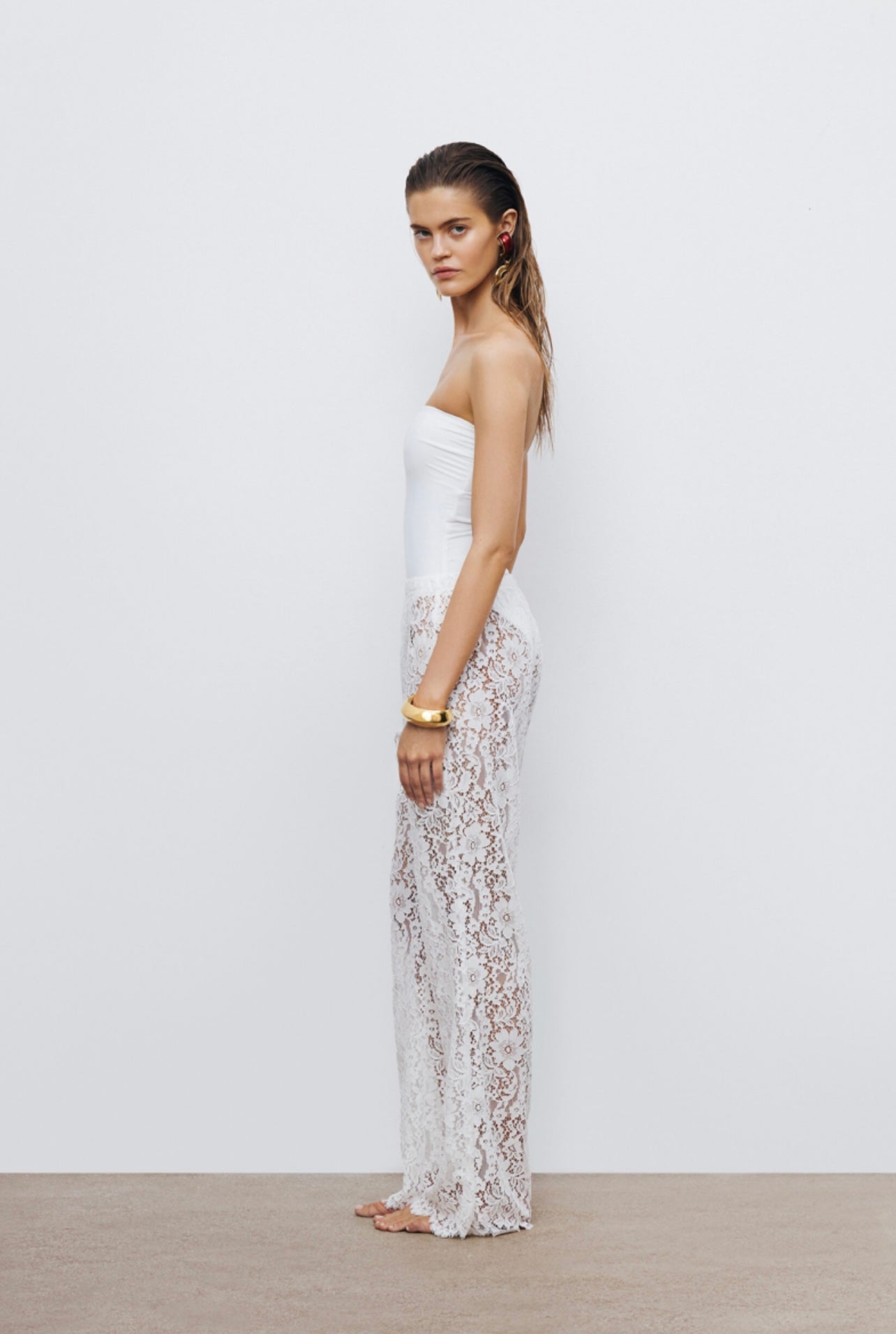 Neige Pants in White