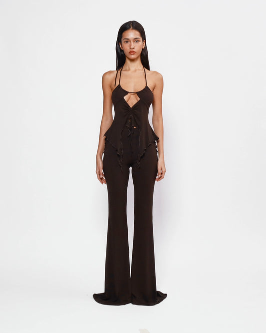 Shaila Top in Brown