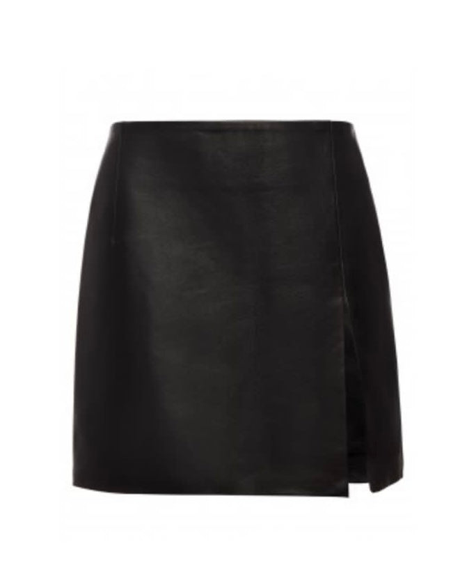 Side-Slit Mini Skirt