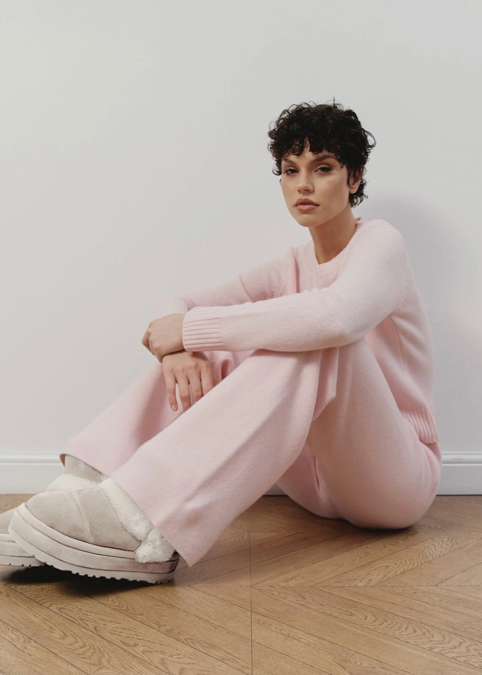 Cashmere Set in Pink