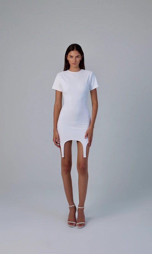 Street Muse Dress in White