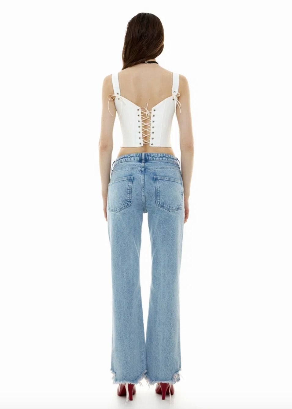 Harpie Corset in Milk