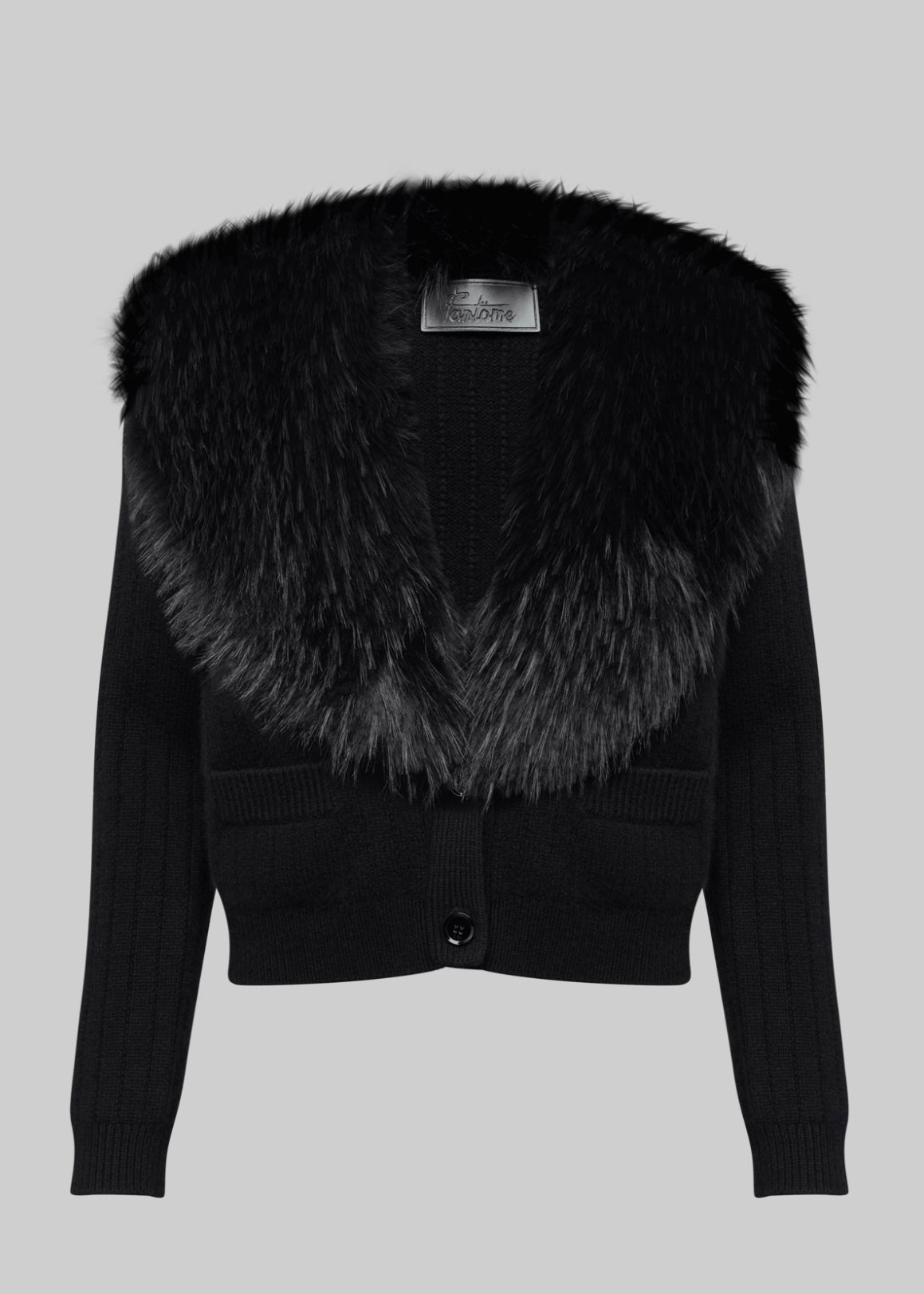 Cardigan French Kiss in Black