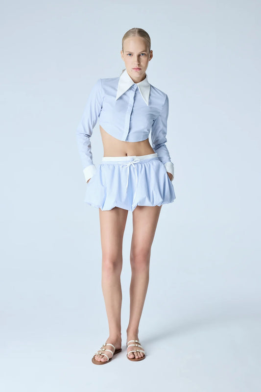 Balloon Skirt in Blue