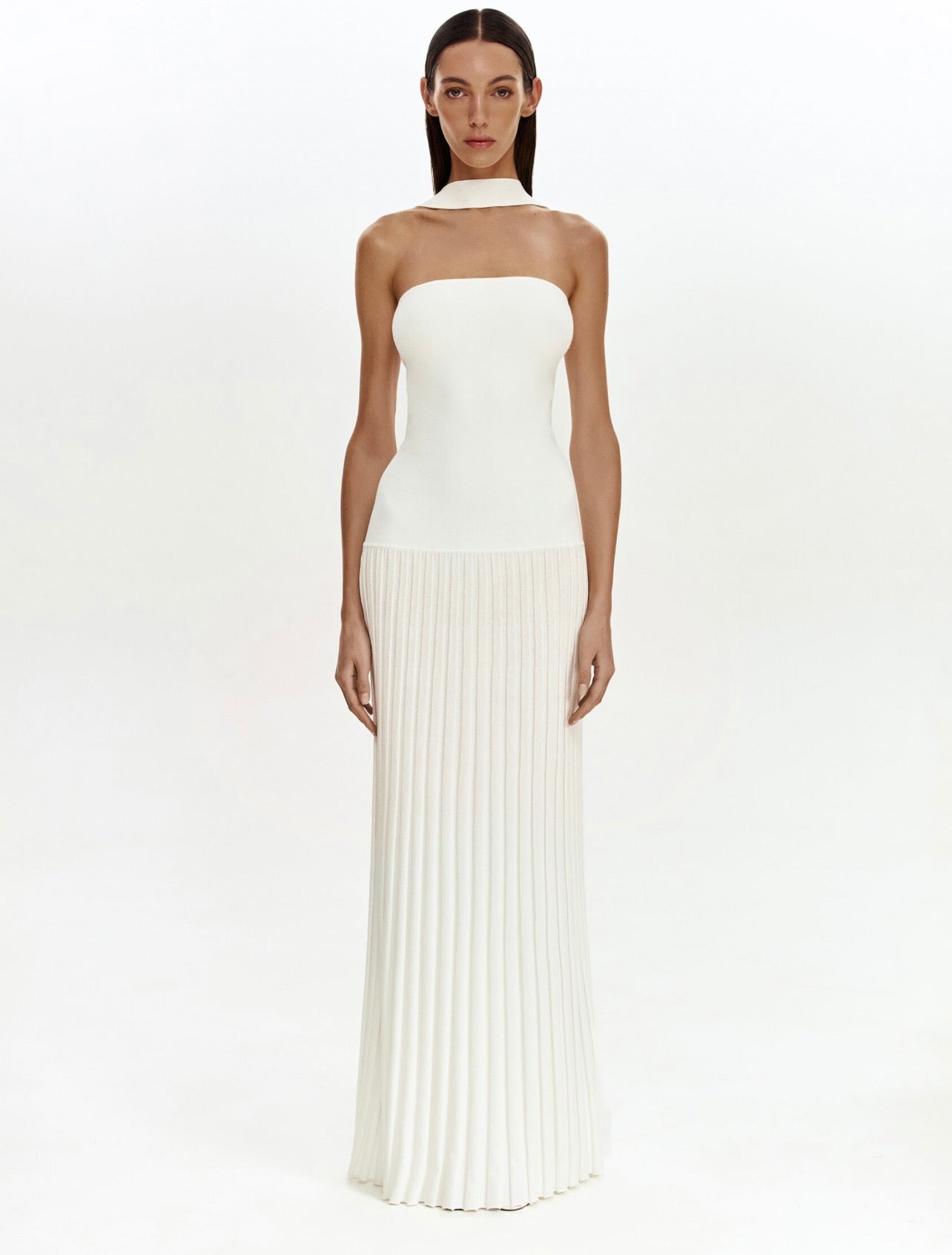 Magda Dress in White