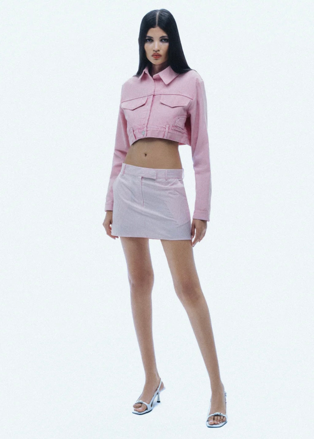 Mimi Jacket in Baby Pink