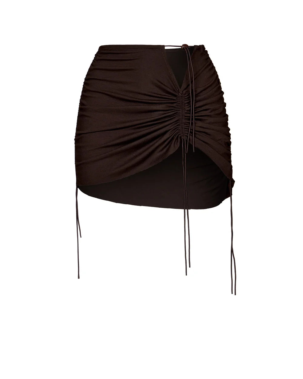 تنورة شيلا باللون البني