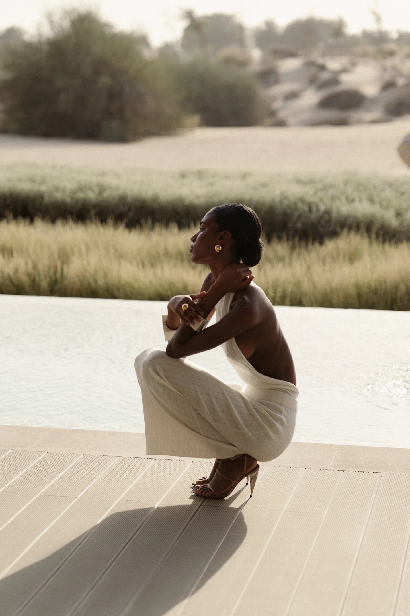 Robe Christine blanche