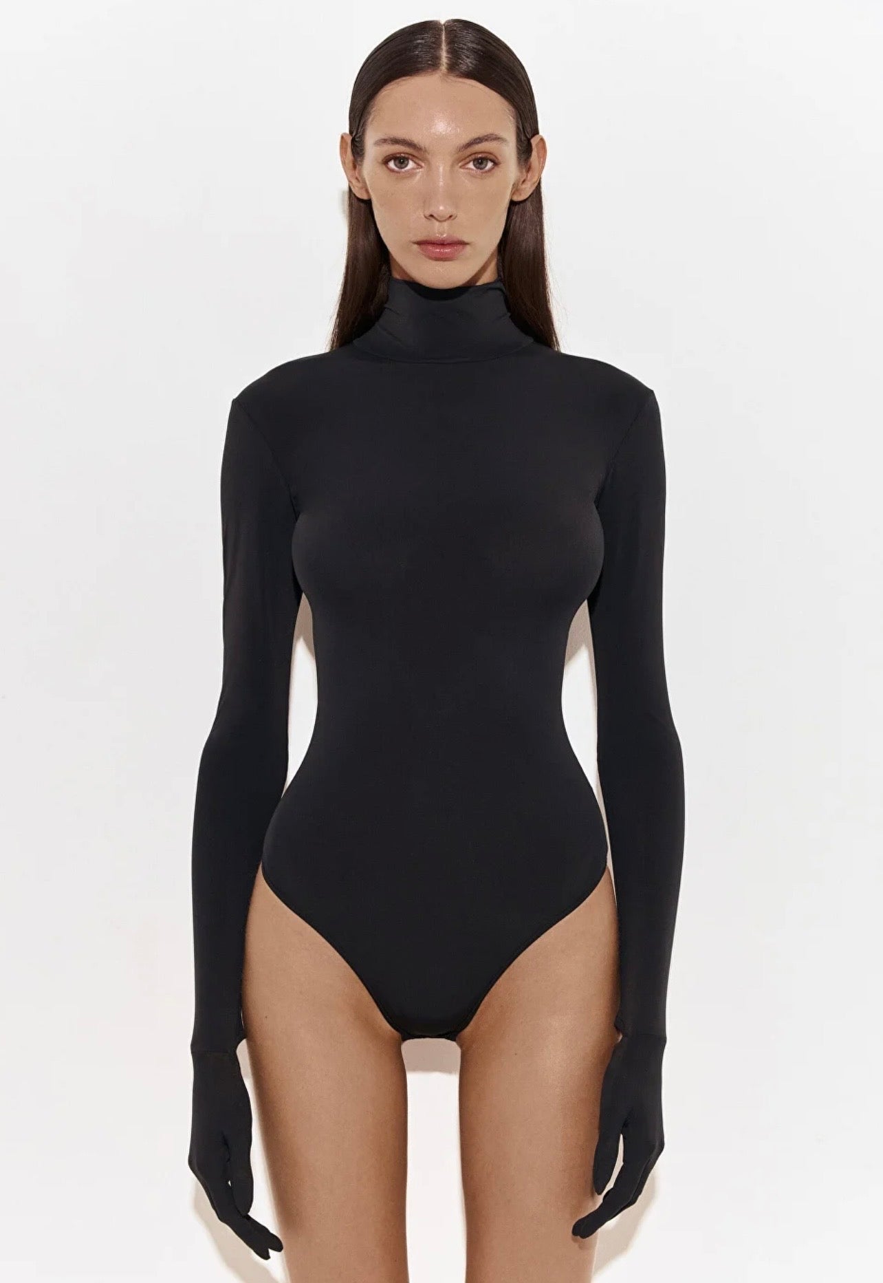 Cat Bodysuit in Black