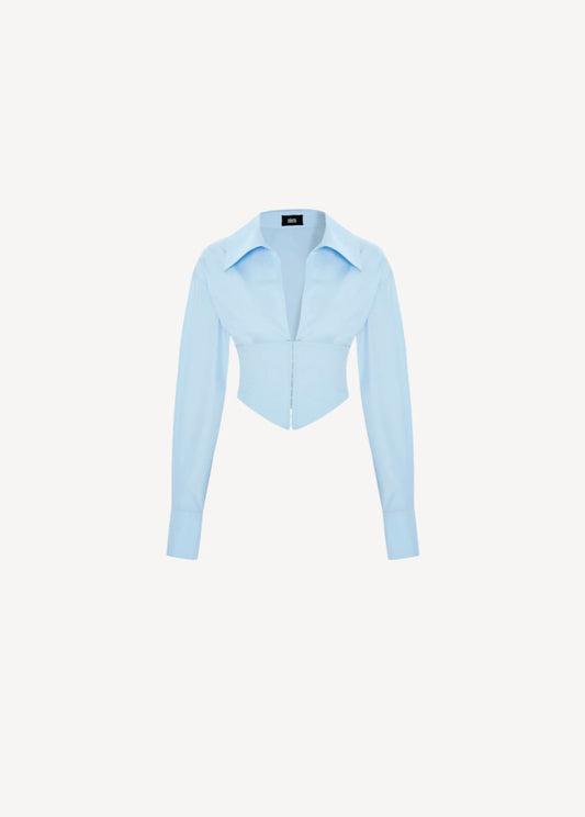 Nina Shirt in Sky Blue