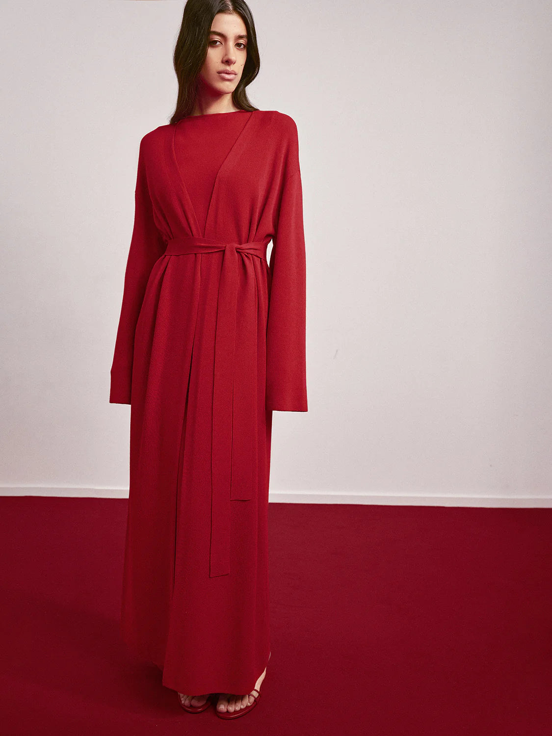 Bagira Cardigan in Red