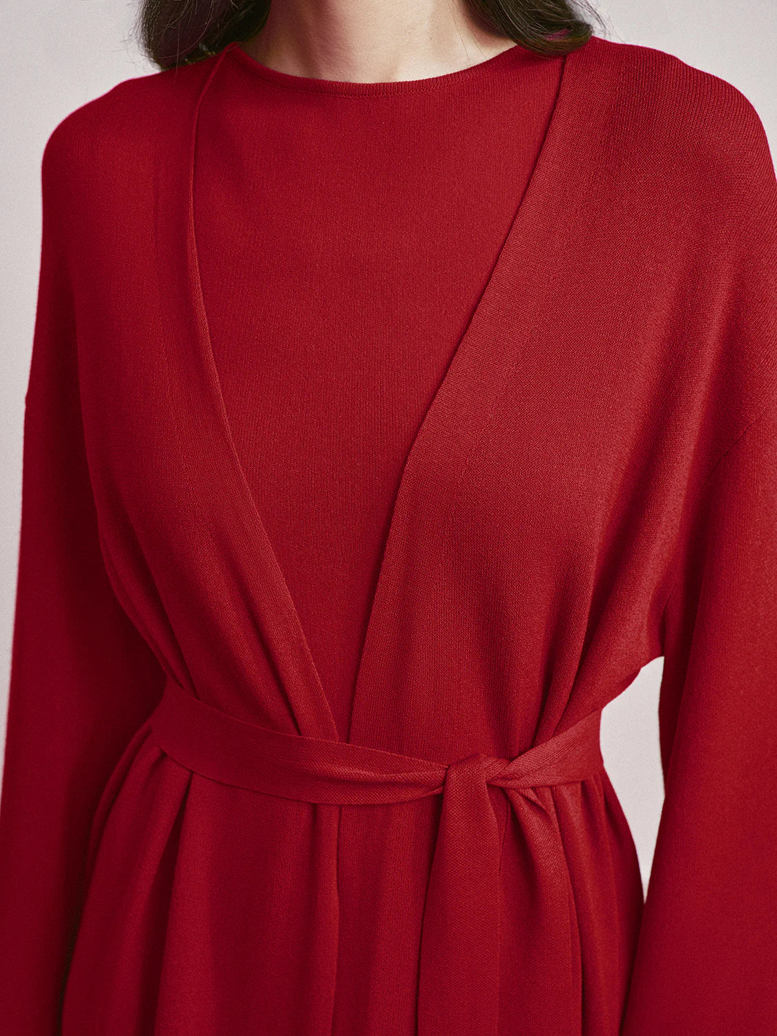 Bagira Cardigan in Red