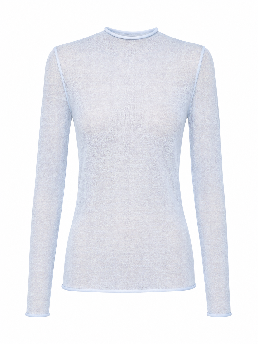 Knitted Long Sleeve in Blue