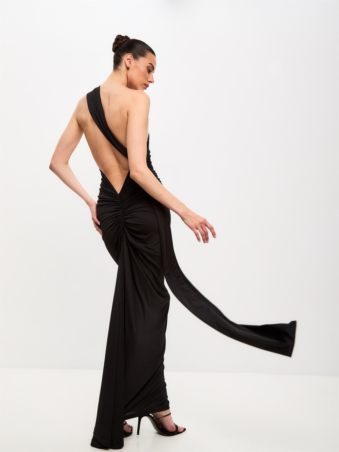 Afina Dress in Black