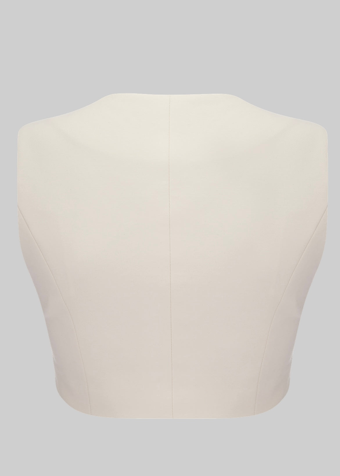 Gilet Signature couleur crème