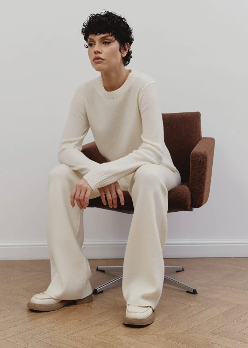 Cashmere Set in White