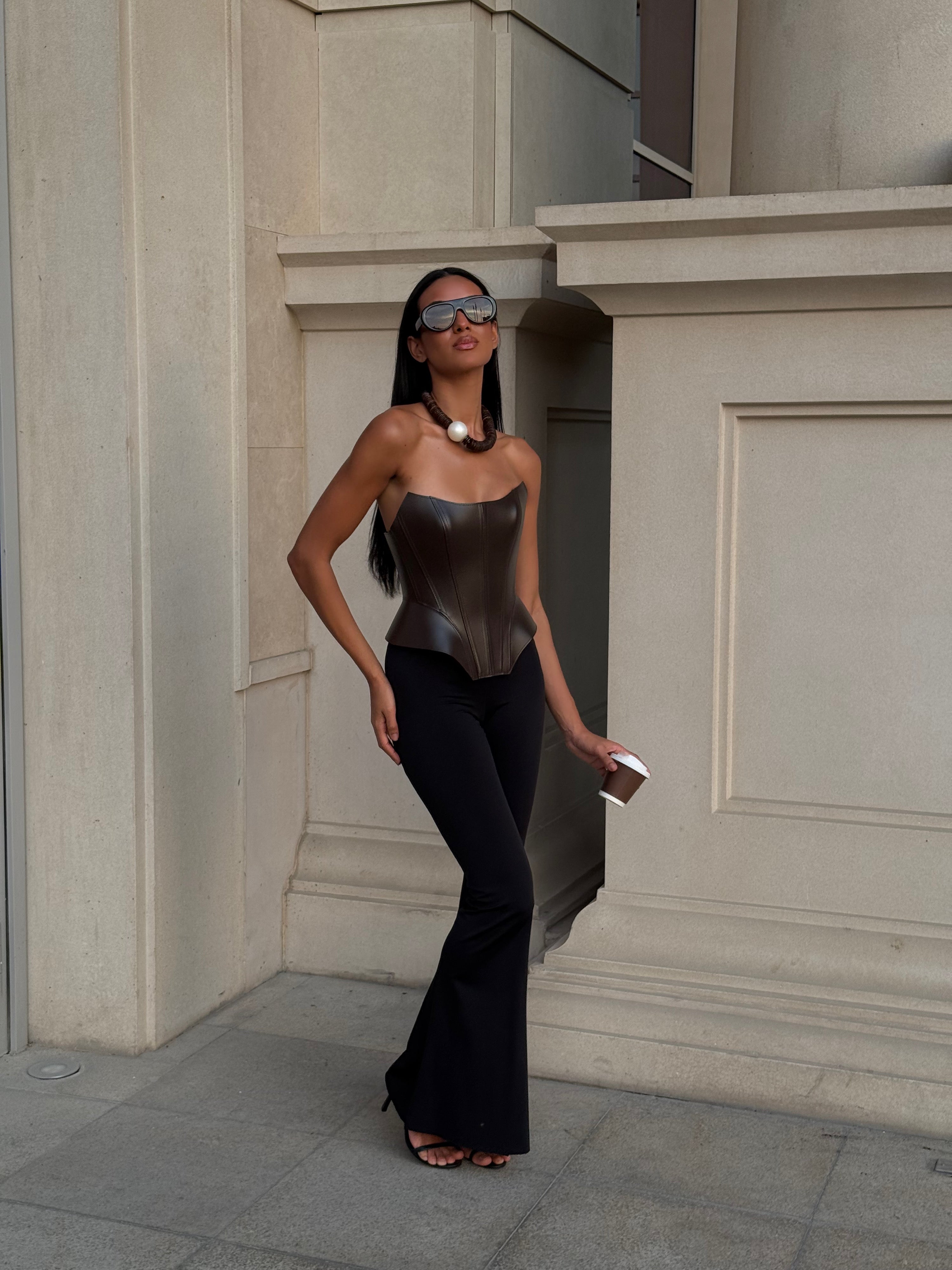 Corset Malifisenta marron