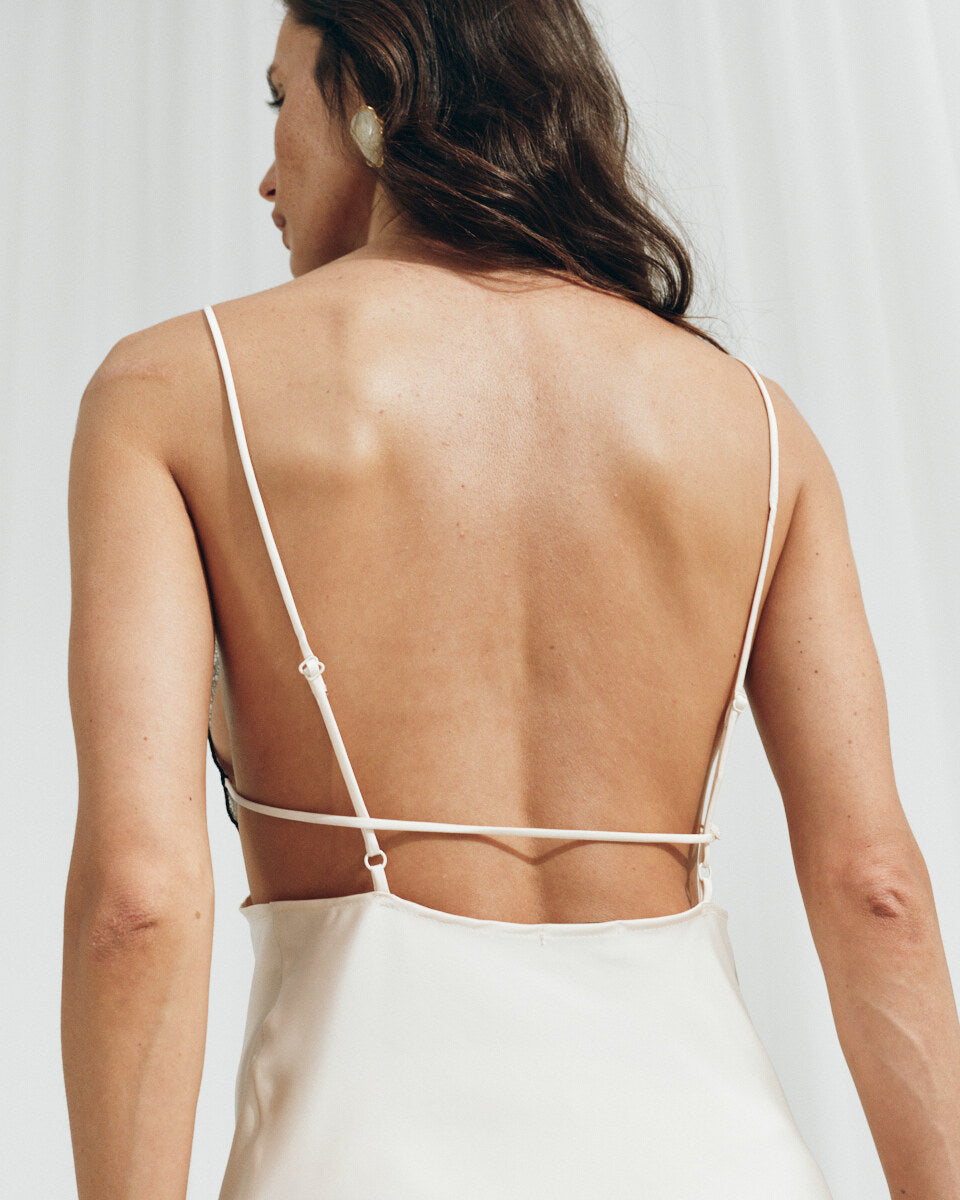 Lace Dress in Ivory