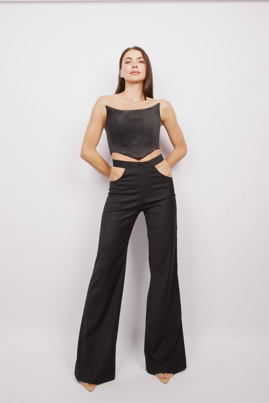Untouchable Trousers in Black