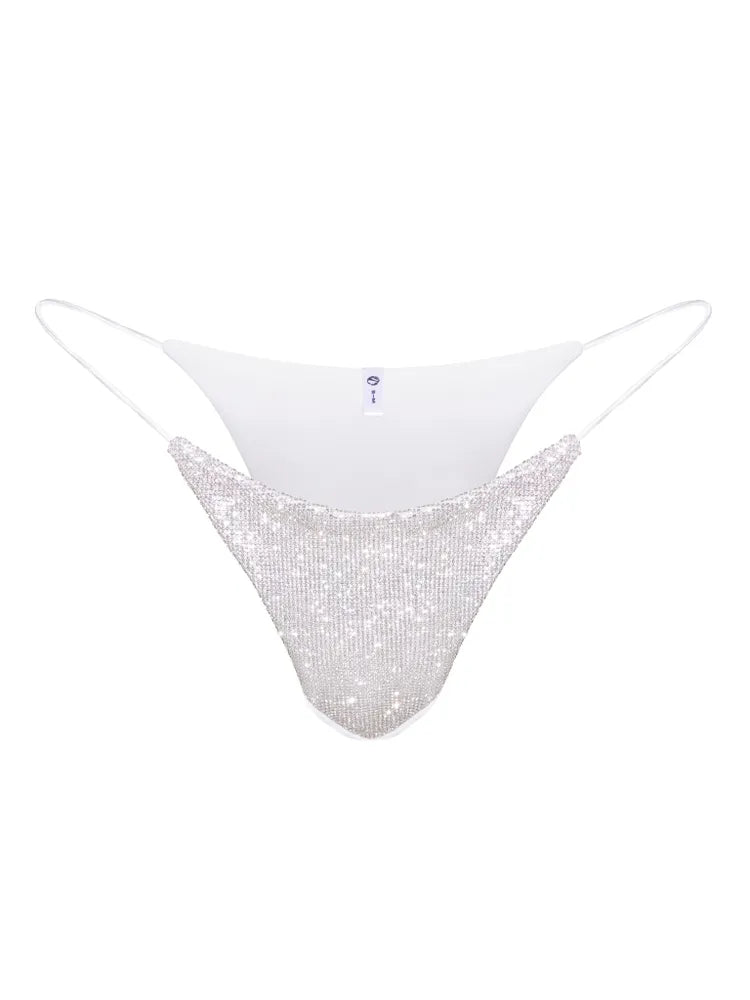 August Bikini Bottom in White