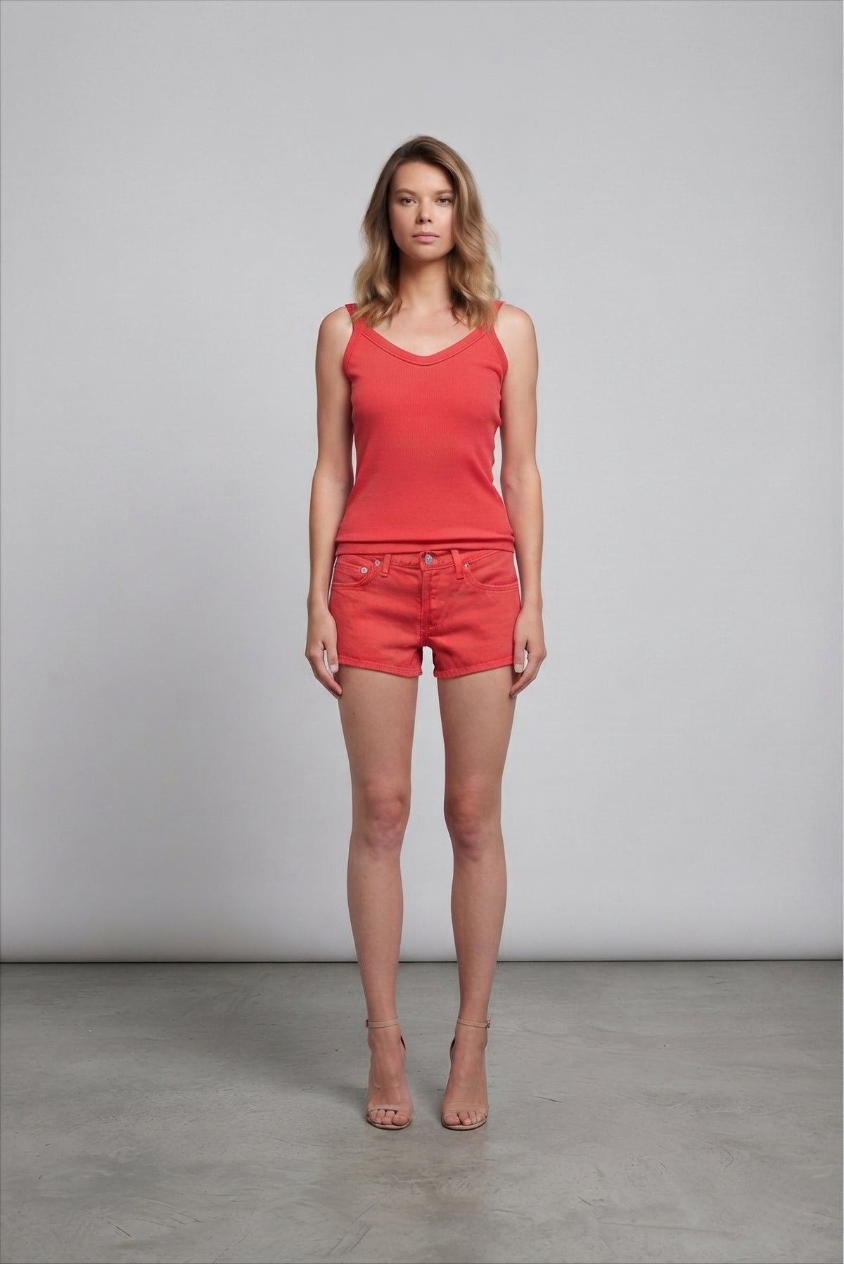 Low Rise Parker Shorts in Carnival